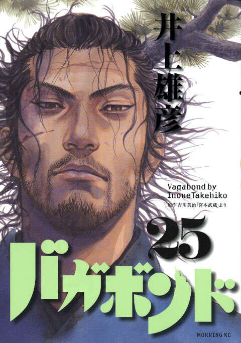 Vagabond Japanese manga volume 25 front cover