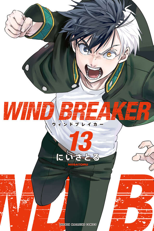 WIND BREAKER Japanese manga volume 13 front cover