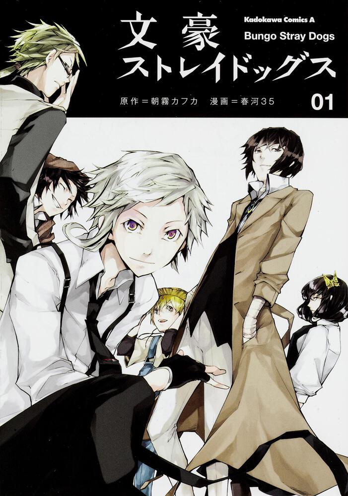Bungo Stray Dogs Japanese manga volume 1 front cover