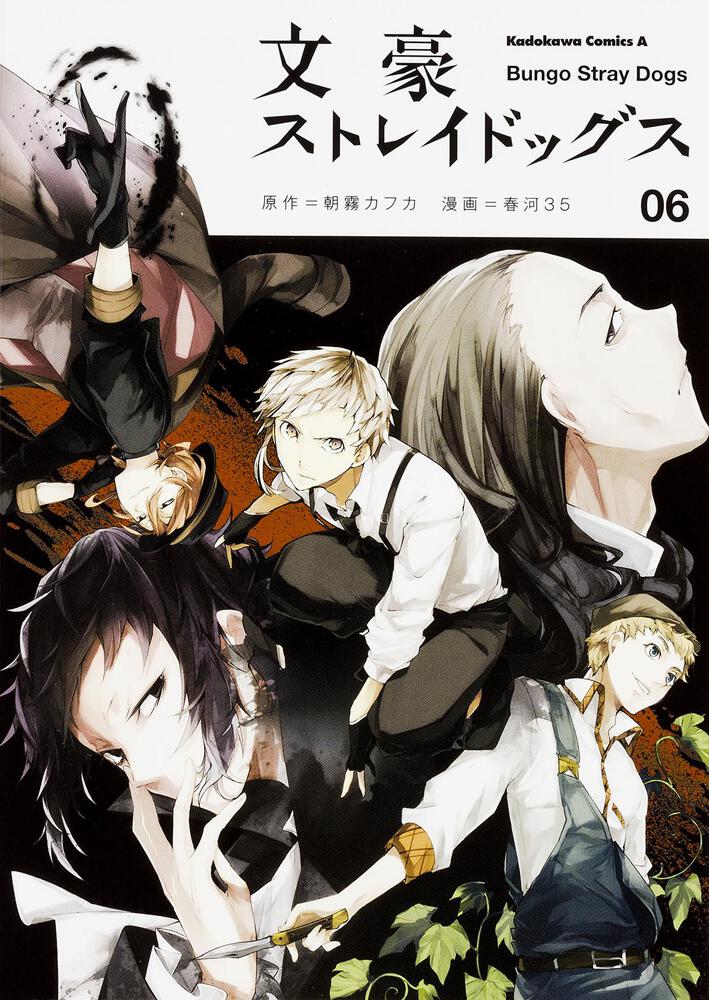 Bungo Stray Dogs Japanese manga volume 6 front cover