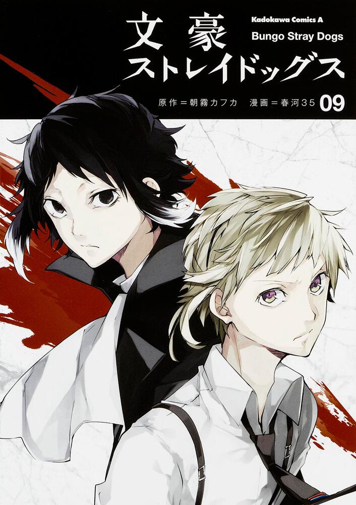 Bungo Stray Dogs Japanese manga volume 9 front cover