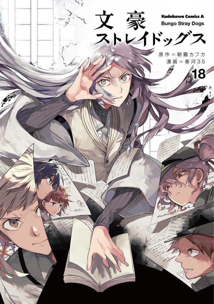 Bungo Stray Dogs Japanese manga volume 18 front cover