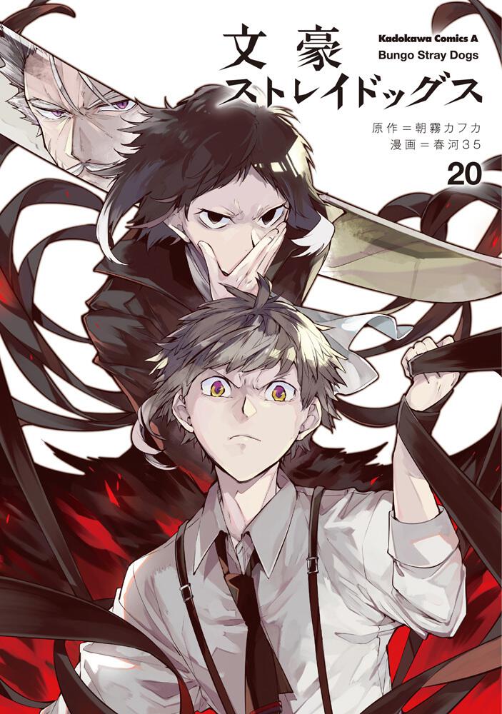 Bungo Stray Dogs Japanese manga volume 20 front cover