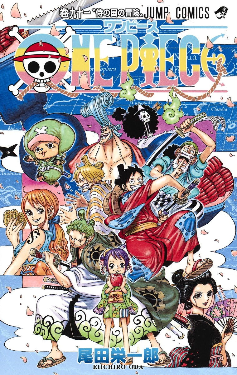 ONE PIECE Japanese manga volume 91 front cover