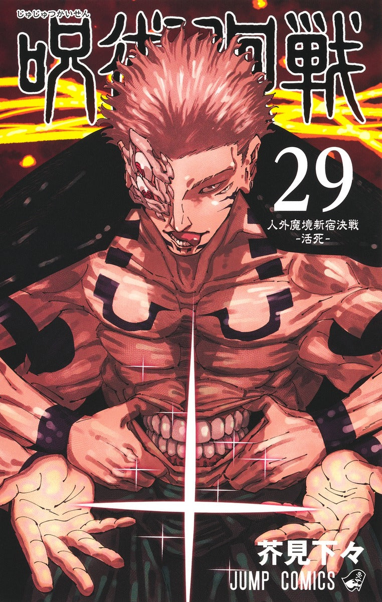 Jujutsu Kaisen Japanese manga volume 29 front cover