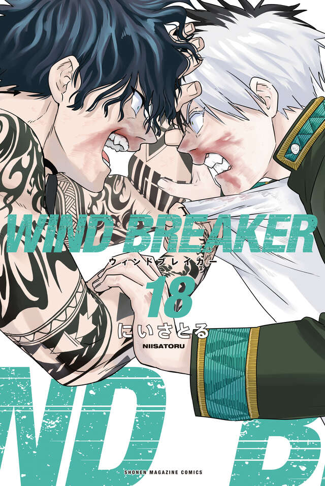 WIND BREAKER Japanese manga volume 18 front cover