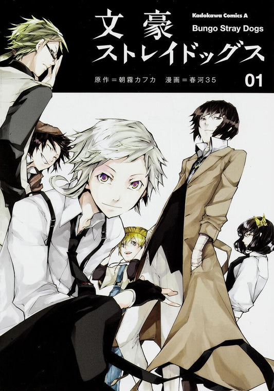 Bungo Stray Dogs Japanese manga volume 1 front cover