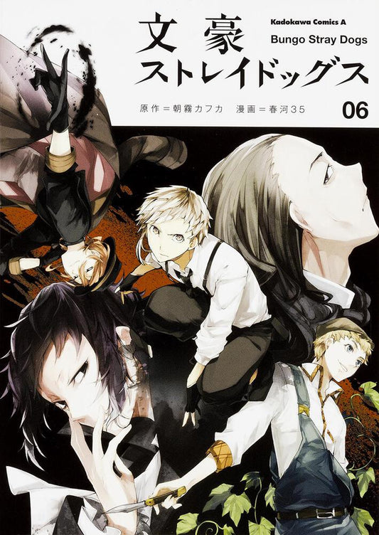 Bungo Stray Dogs Japanese manga volume 6 front cover