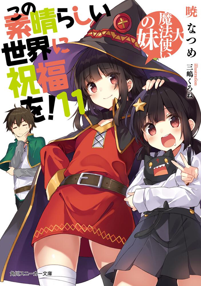 KonoSuba: God's Blessing on This Wonderful World! Japanese light novel volume 11 front cover