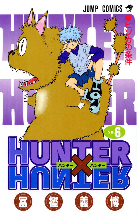 HUNTER x HUNTER Japanese manga volume 6 front cover