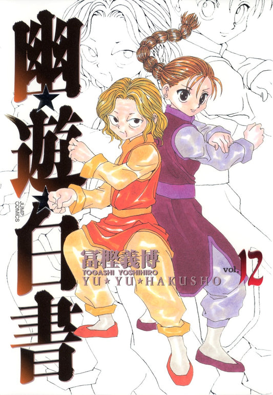 YuYu Hakusho Complete Edition Japanese manga volume 12 front cover