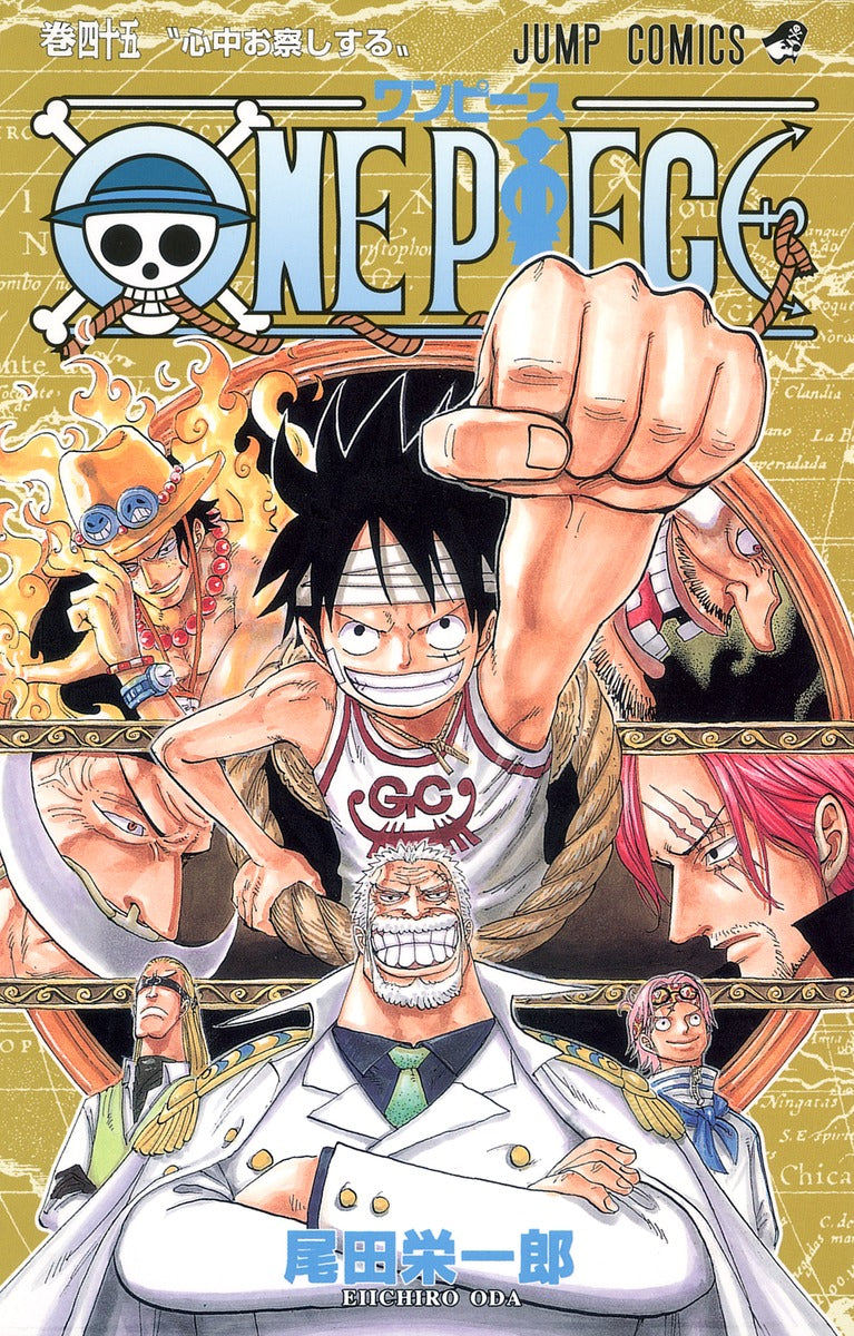 ONE PIECE Japanese manga volume 45 front cover