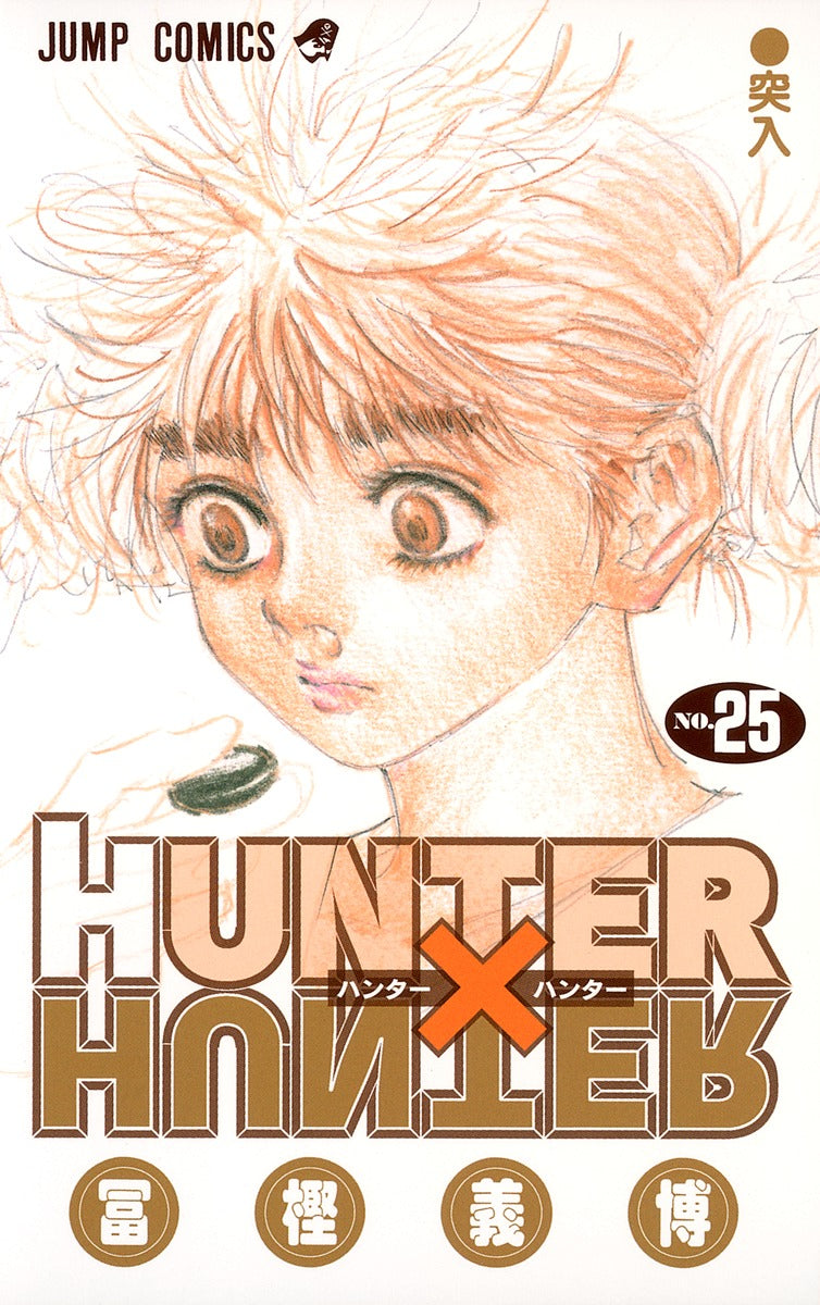 HUNTER x HUNTER Japanese manga volume 25 front cover