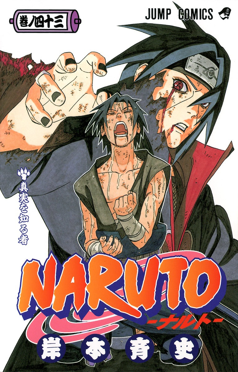 Naruto Japanese manga volume 43 front cover