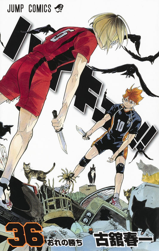 Haikyu!! Japanese manga volume 36 front cover