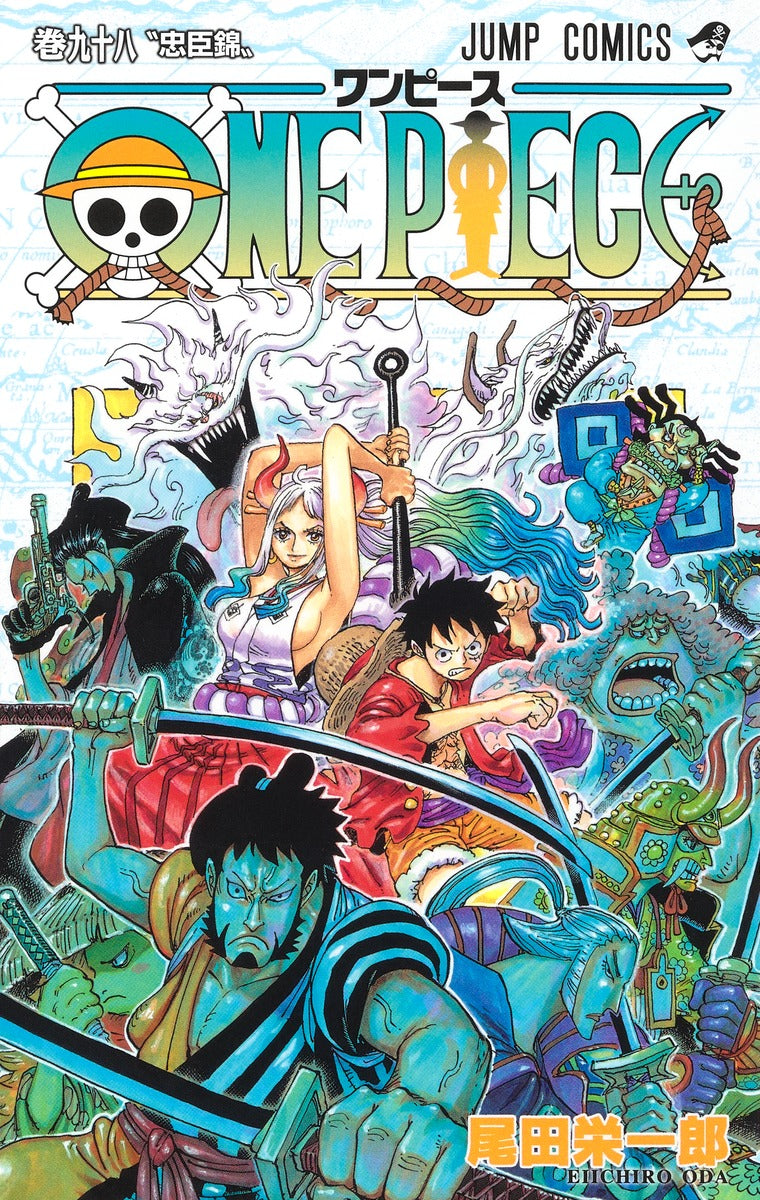 ONE PIECE Japanese manga volume 98 front cover