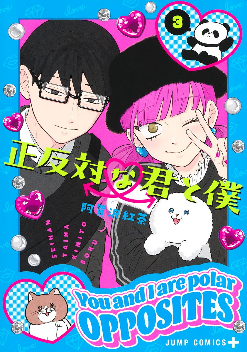 Seihantai na Kimi to Boku (You and I Are Polar Opposites) Japanese manga volume 3 front cover